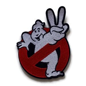 Ghostbusters Peace Embroidered Patch